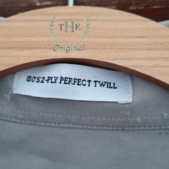 🌟3/50 Vintage Gray Dress Shirt - Picture 5 of 5